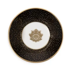 Royal Collection Shop Acanthus Black Coffee Cup And Saucer