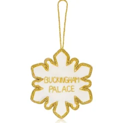 Royal Collection Shop Buckingham Palace Crystal Snowflake Decoration