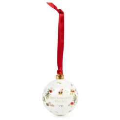 Royal Collection Shop Buckingham Palace Fine Bone China Bauble
