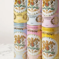 Royal Collection Shop Buckingham Palace Lemon Shortbread Biscuit Tin