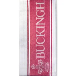 Royal Collection Shop Buckingham Palace Red Waffle Tea Towel