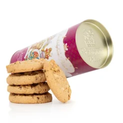 Royal Collection Shop Buckingham Palace White Chocolate And Raspberry Biscuit Tube