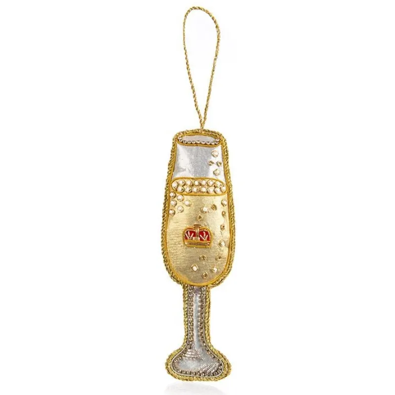 Royal Collection Shop Champagne Glass Decoration