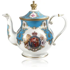 Royal Collection Shop Coat Of Arms 6 Cup Teapot