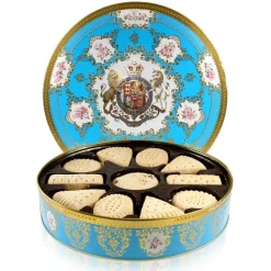 Royal Collection Shop Coat Of Arms Shortbread Biscuit Tin