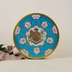 Royal Collection Shop Coat Of Arms Shortbread Biscuit Tin