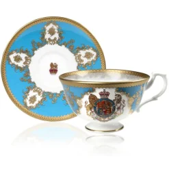 Royal Collection Shop Coat Of Arms Teacup And Saucer