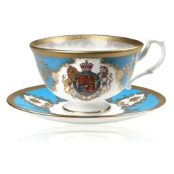 Royal Collection Shop Coat Of Arms Teacup And Saucer