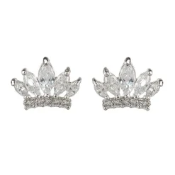 Royal Collection Shop Crystal Crown Earrings