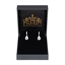 Royal Collection Shop Crystal Drop Earrings