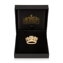 Royal Collection Shop Gold Diadem Crown Brooch