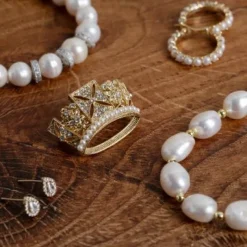 Royal Collection Shop Gold Diadem Crown Brooch