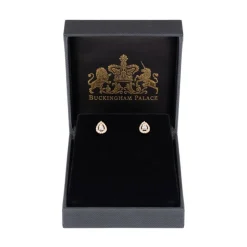 Royal Collection Shop Gold Teardrop Earrings