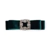 Royal Collection Shop Green Velvet Bow Hairclip