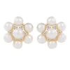 Royal Collection Shop Holbein Pearl Flower Stud Earrings