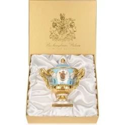 Royal Collection Shop Limited Edition Coat Of Arms Gadroon Vase