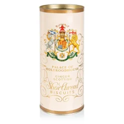 Royal Collection Shop Palace Of Holyroodhouse Ginger Shortbread Tube