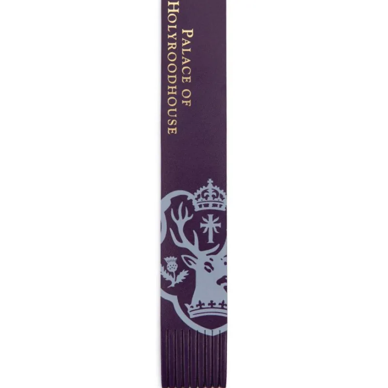 Royal Collection Shop Palace Of Holyroodhouse Purple Bookmark