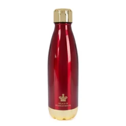 Royal Collection Shop Palace Of Holyroodhouse Red Metal Water Bottle