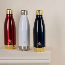 Royal Collection Shop Palace Of Holyroodhouse Red Metal Water Bottle