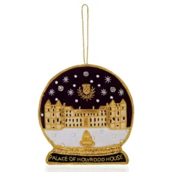 Royal Collection Shop Palace Of Holyroodhouse Snow Globe Decoration
