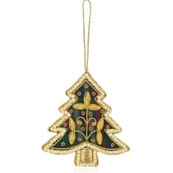 Royal Collection Shop Palace Of Holyroodhouse Tartan Christmas Tree Decoration