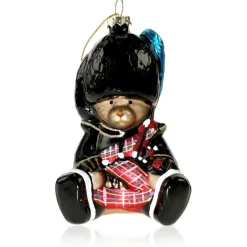 Royal Collection Shop Scottish Piper Glass Ornament