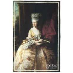 Royal Collection Shop Style & Society Queen Charlotte Tea Towel