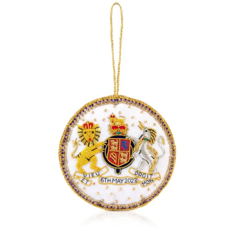 Royal Collection Shop The Coronation Coat Of Arms Decoration