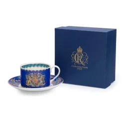 Royal Collection Shop The Coronation Teacup And Saucer