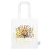Royal Collection Shop The Coronation White Tote Bag