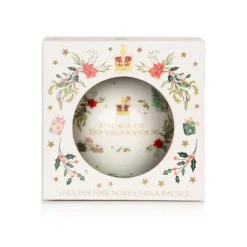 Royal Collection Shop The Palace Of Holyroodhouse Fine Bone China Bauble