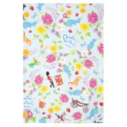 Royal Collection Shop The Summertime Blue Tea Towel