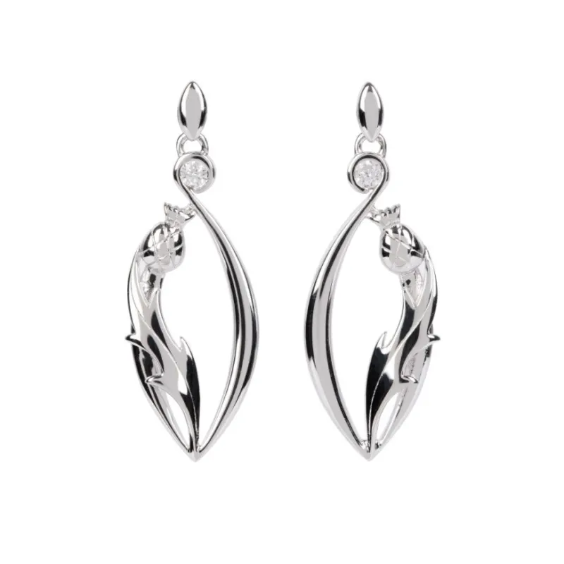 Royal Collection Shop Thistle Earrings