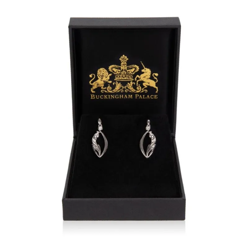 Royal Collection Shop Thistle Earrings