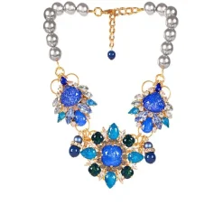 Royal Collection Shop Vicki Sarge Blue And Grey Pearl Necklace