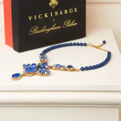 Royal Collection Shop Vicki Sarge Large Blue Necklace