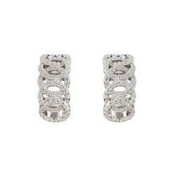 Royal Collection Shop Vladimir Half Hoop Earrings