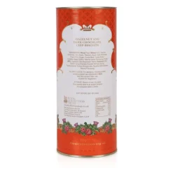 Royal Collection Shop Windsor Castle Hazelnut And Chocolate Chip Biscuit Tube