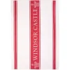 Royal Collection Shop Windsor Castle Red Waffle Tea Towel