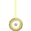 Royal Collection Shop Yellow Miniature Plate