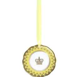 Royal Collection Shop Yellow Miniature Plate