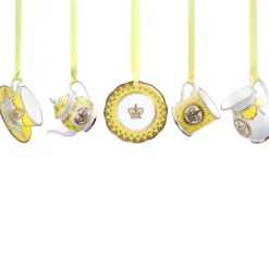 Royal Collection Shop Yellow Miniature Plate