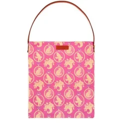Royal Collection Shop Yellow Parrot And Cat Print Tote Bag